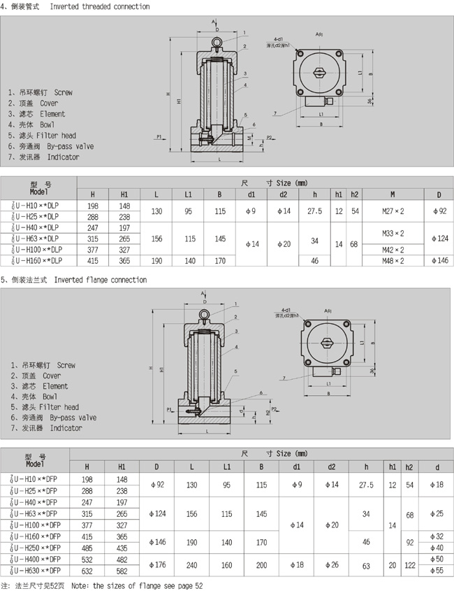 壓力管路過濾器 壓力管路過濾器
